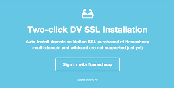 EV Muiti-Domain SSL Review: Namecheap