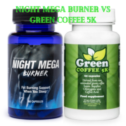 You are currently viewing Weight Loss Review: Night Mega Burner Vs Green Coffee 5K
